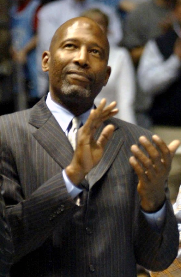 James Worthy, NBA player portrait