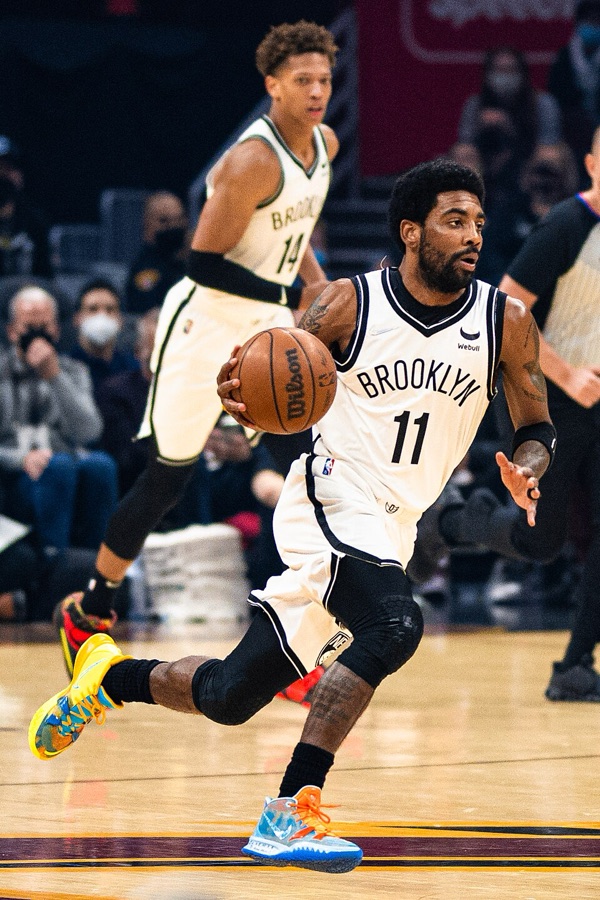 Kyrie Irving, NBA player portrait