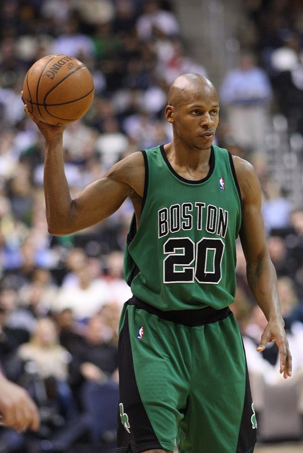 Ray Allen, NBA player portrait